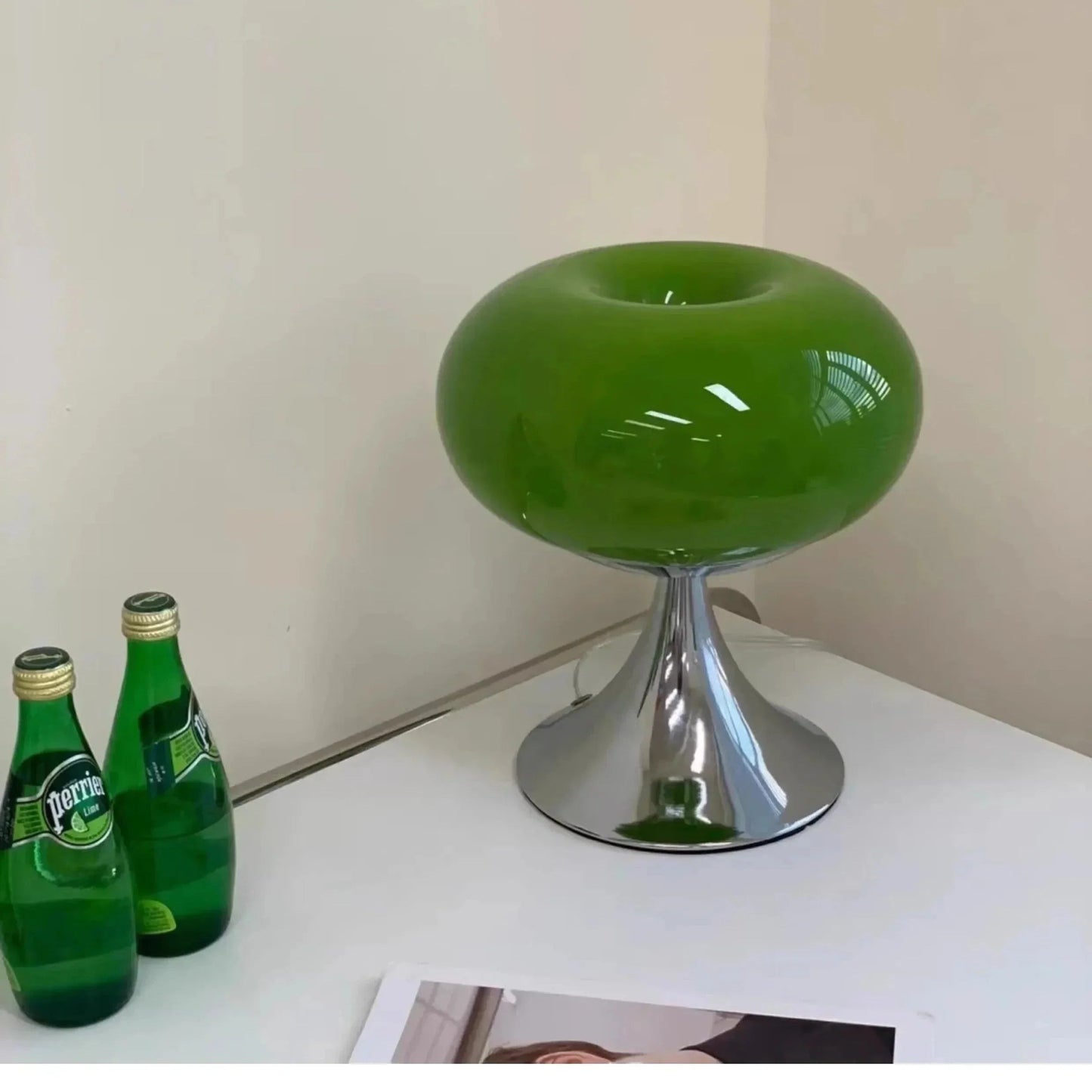 Vintage Apfel Tischlampe für gemütliche Umgebungsbeleuchtung