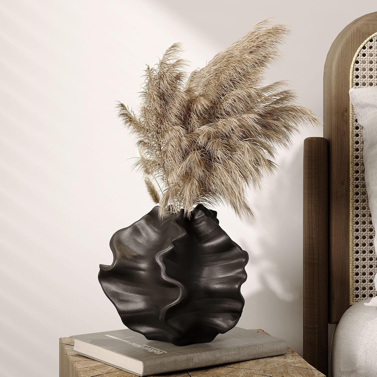 Von der Meeresoberfläche inspirierte Wellen-Wandkunst für elegantes Küstendekor