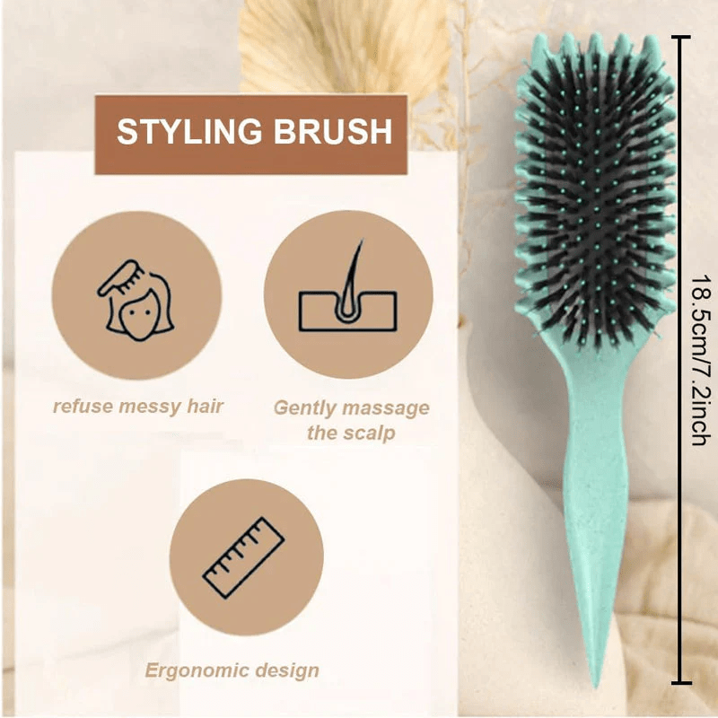 Lockenstylingbürste für definierte, frizzfreie Locken