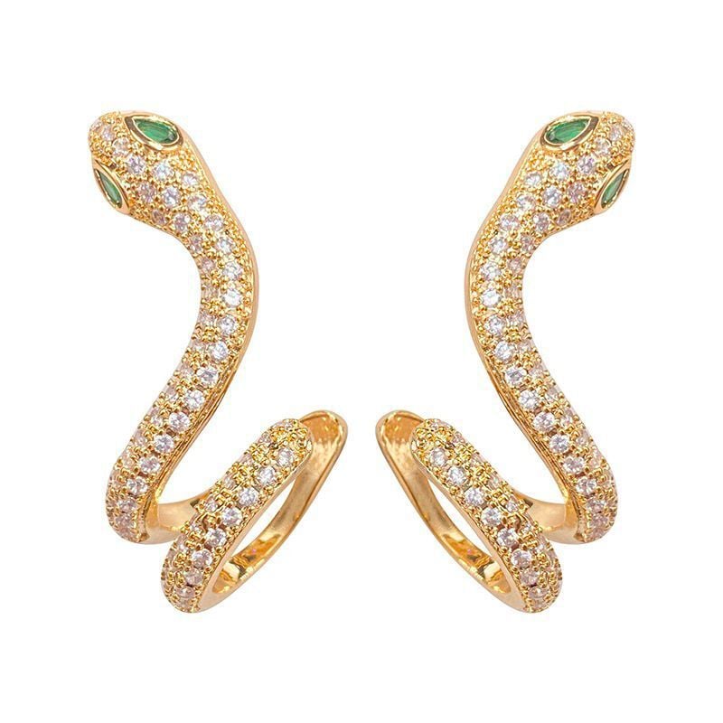 Sinistra™ | Snake Earrings