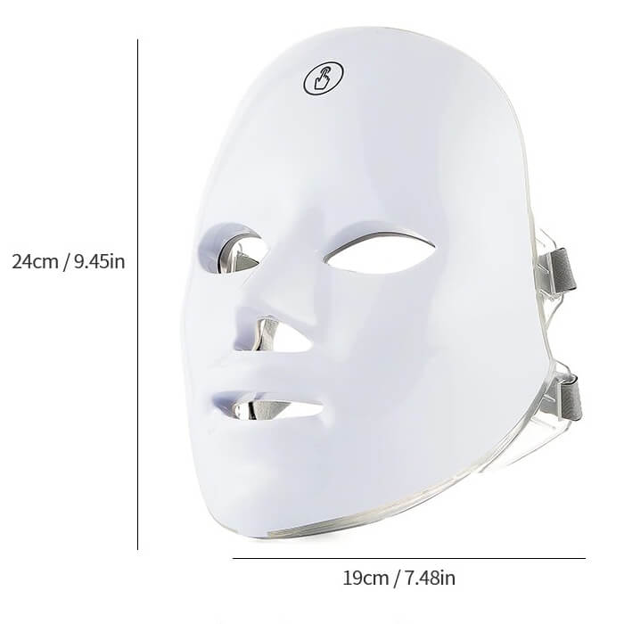 GlowBloom™ LED Lichttherapie Koreanische Gesichtsmaske