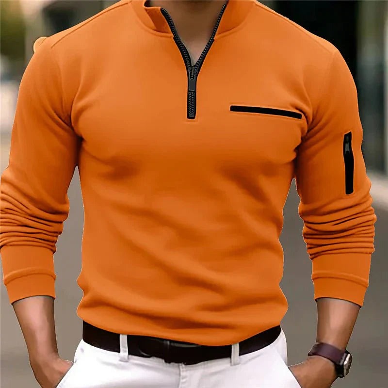 ROBIN™ | Langarm-Poloshirt
