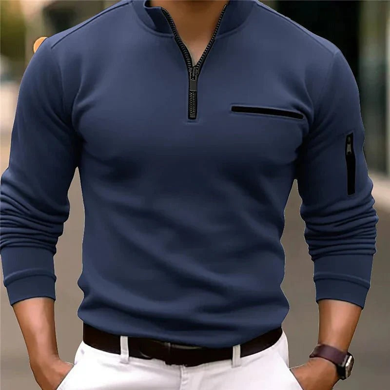 ROBIN™ | Langarm-Poloshirt