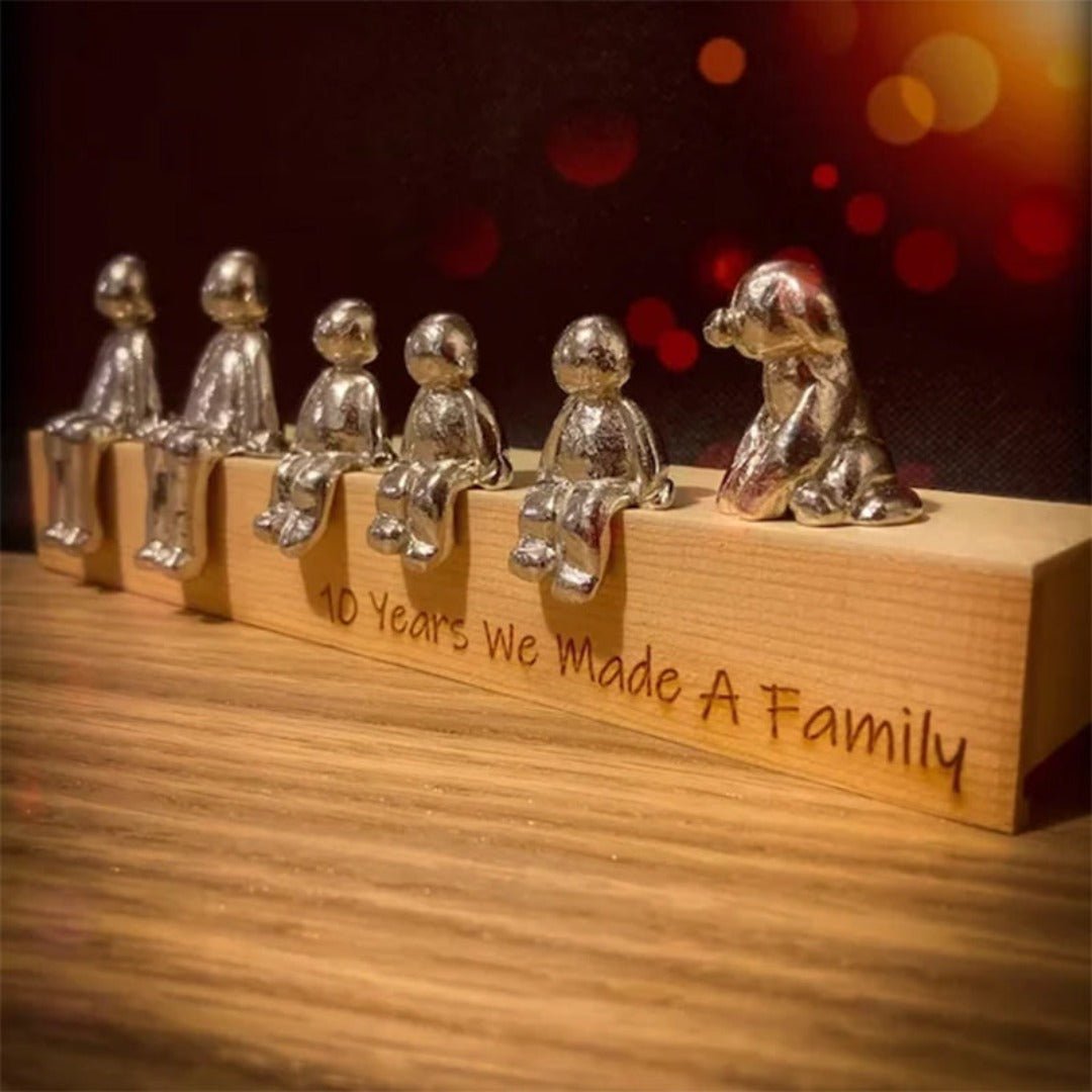 Eternal Bonds™ | Skulptur der ewigen Familienbeziehungen