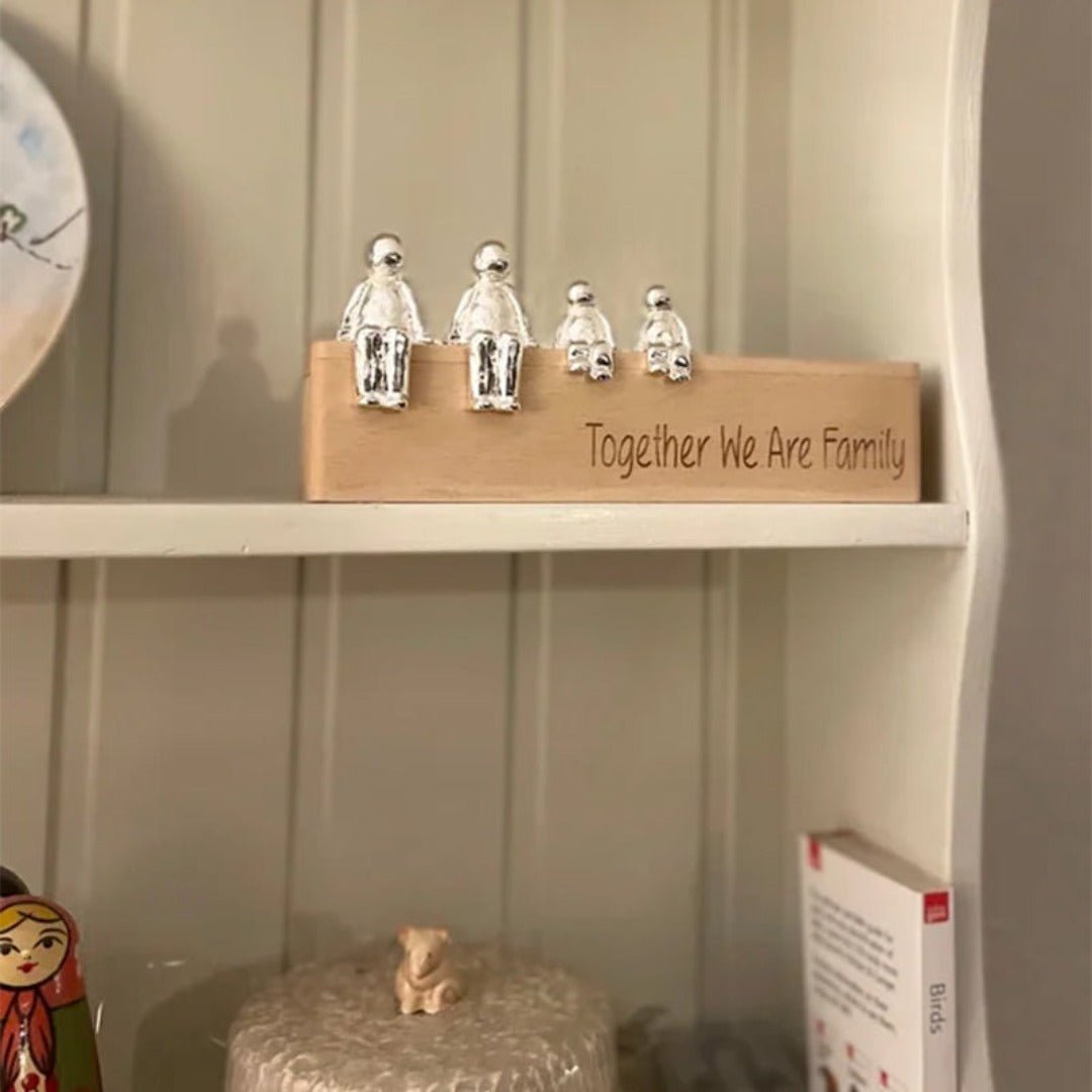 Eternal Bonds™ | Skulptur der ewigen Familienbeziehungen