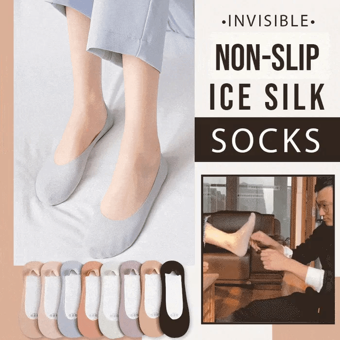 Ice Silk™ | Invisible Non-slip Ice Silk Socks