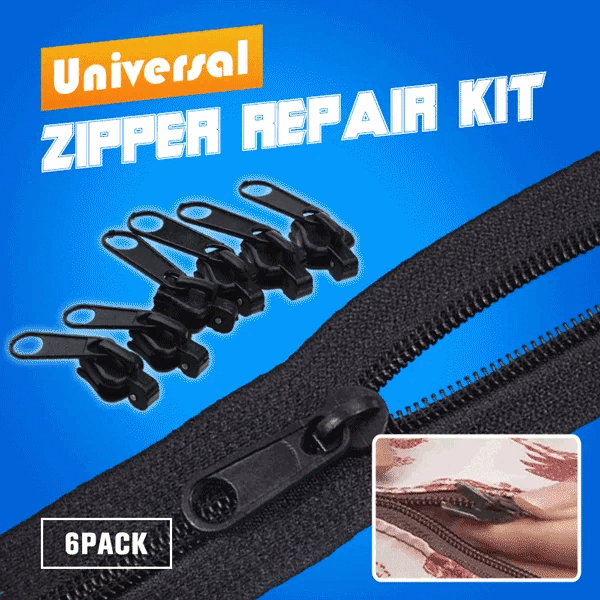 ClipZip™ | Universal-Reißverschluss-Reparaturset zum Aufclipsen