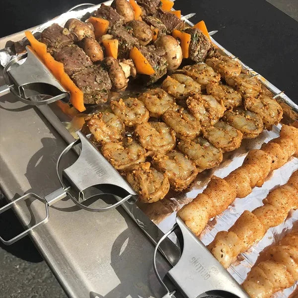 Globetrek™ | Spieße - 3 in 1 Grillspieße