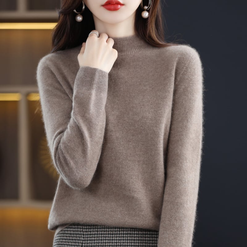 Marilyn™ | Damen Strickpullover in fester Passform und Farbe