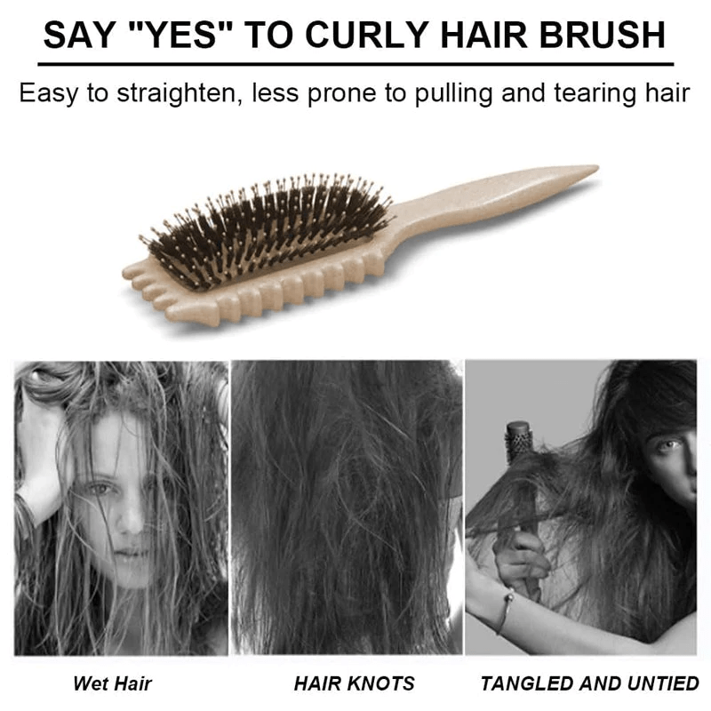 Lockenstylingbürste für definierte, frizzfreie Locken