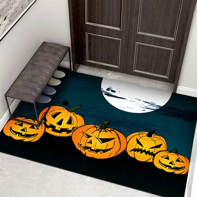 Halloween Gruselige Willkommen Fußmatte für die Haustürdekoration
