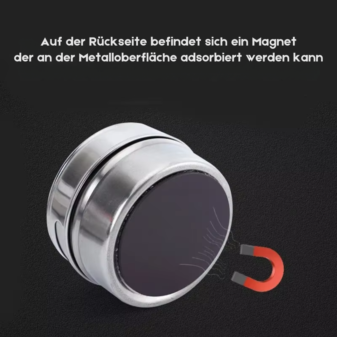 Klares Glas Magnetische Kräutergläser Set für Küchenaufbewahrung