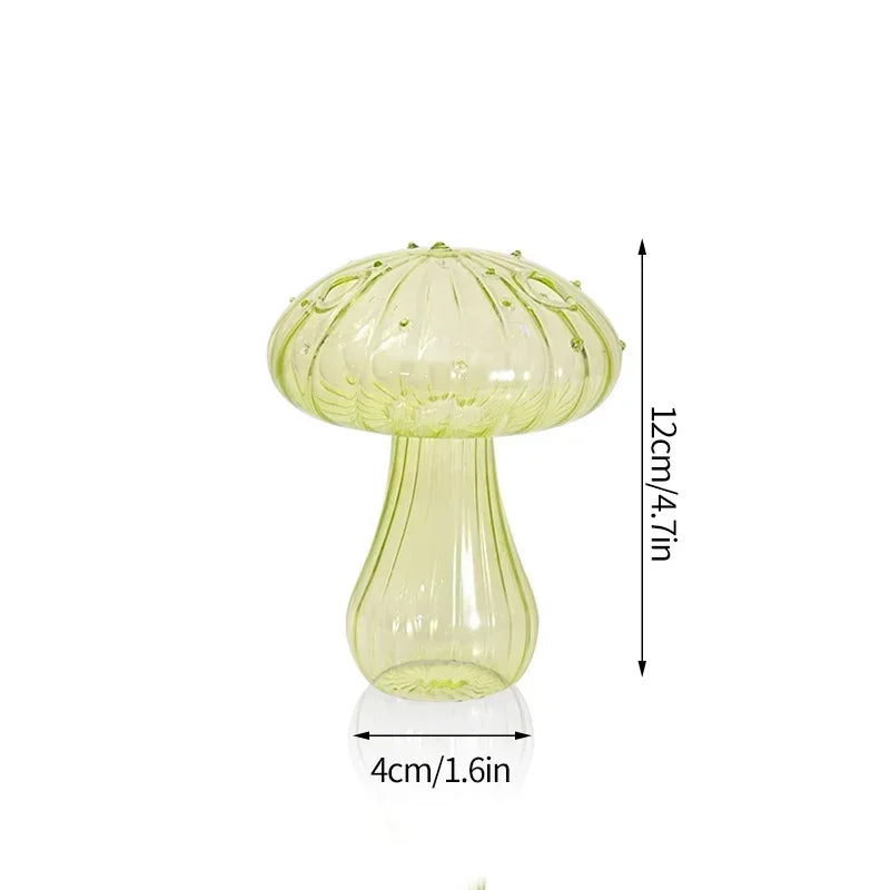 Fungglass™ | Kaktus & Pilz Transparente Glasvasen
