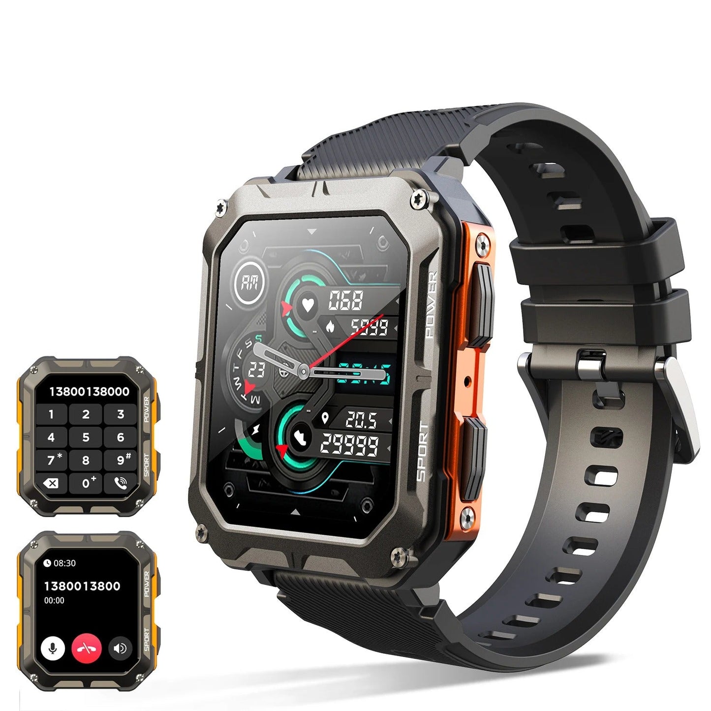 Galaxy-inspirierte robuste Smartwatch für einen aktiven Lebensstil
