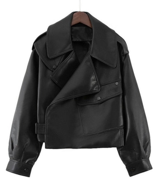 50% off | Tatiana™ | Classic biker jacket for women