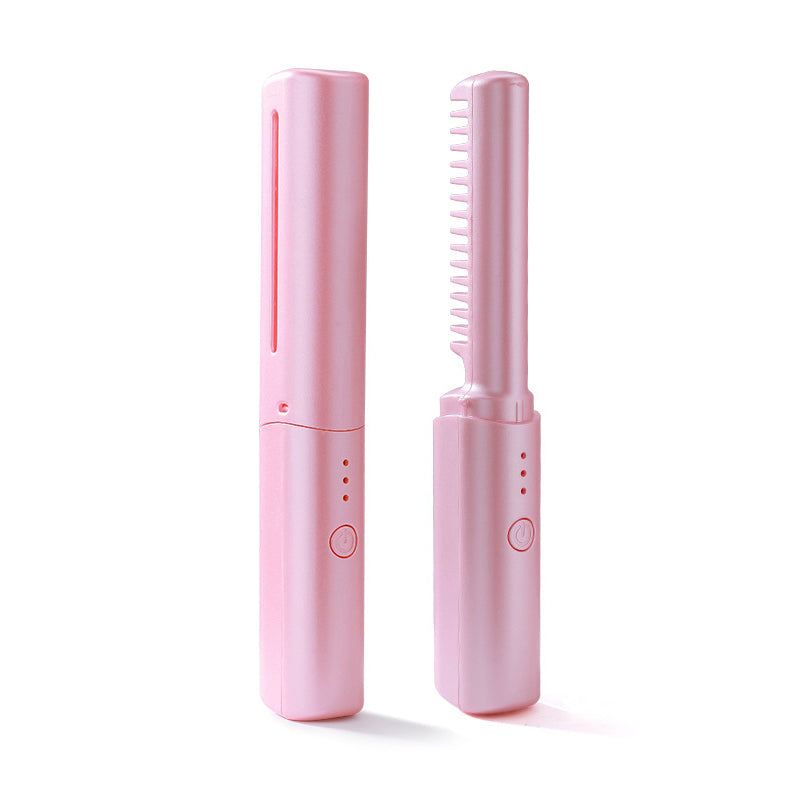 HairGlam™️ | 2 in 1 elektrischer Kamm / Lockenstab und Glätteisen