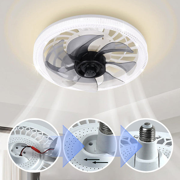 LumenBreeze™ | Ferngesteuerter, verstellbarer Deckenventilator