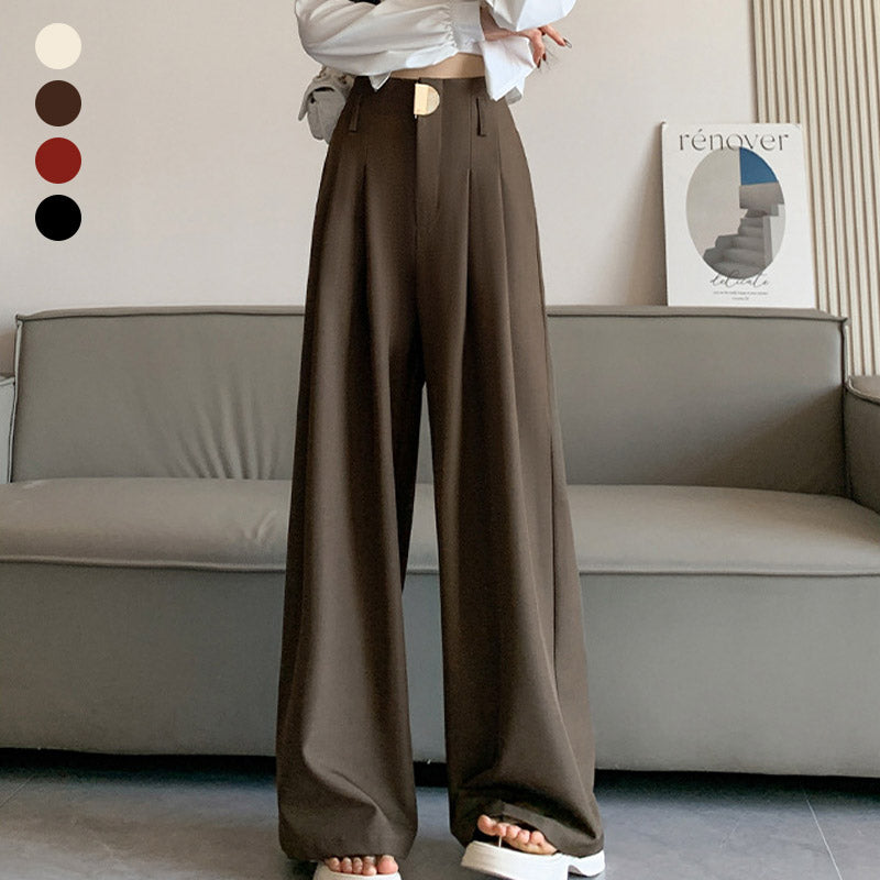 Elevana™ – Stilvolle High-Waist-Hose mit weitem Bein