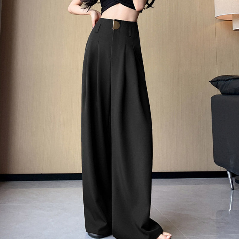 Elevana™ – Stilvolle High-Waist-Hose mit weitem Bein