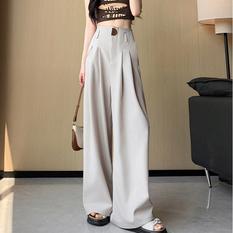 Elevana™ – Stilvolle High-Waist-Hose mit weitem Bein