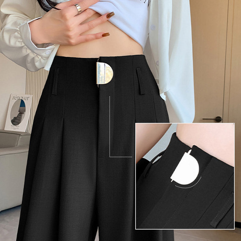 Elevana™ – Stilvolle High-Waist-Hose mit weitem Bein
