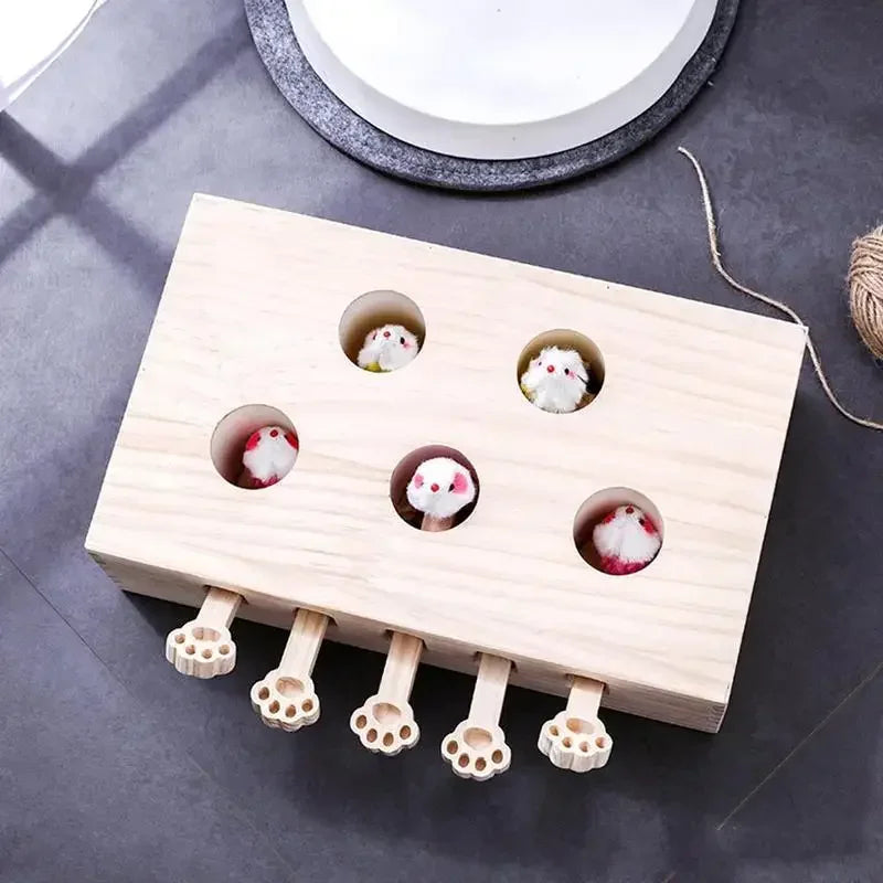 PurrPlay™ - Interaktives Katzenspielzeug zur Schnitzeljagd für engagierte Haustiere