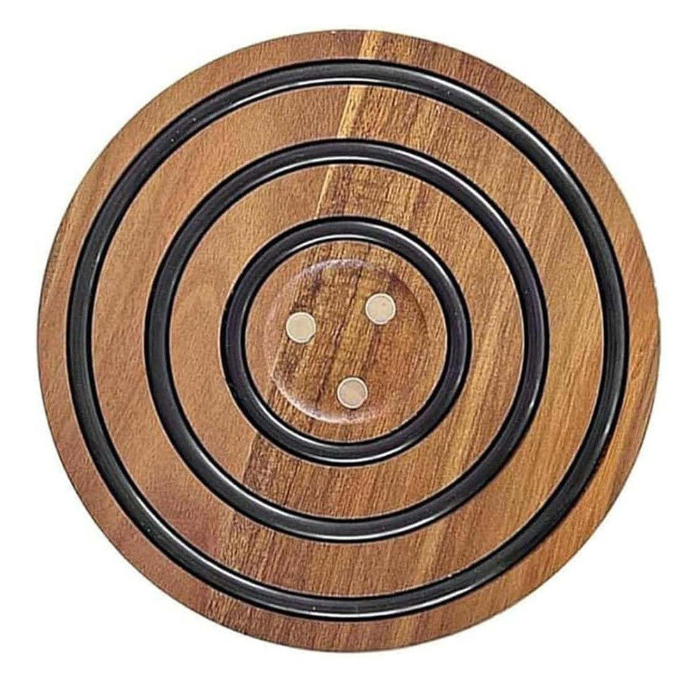 MagniWood™ - Stilvolle magnetische Untersetzer aus Holz für die Wohnkultur