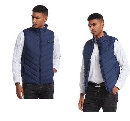 HeatPro™ - Wiederaufladbare beheizbare Outdoor-Weste für kaltes Wetter