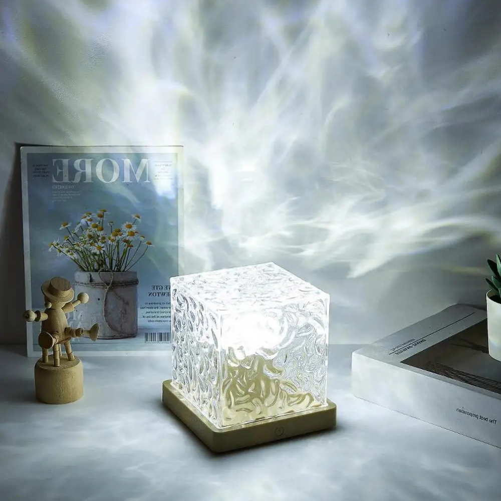 Beruhigende Ozeanwellen-Stimmungslampe für entspannte Atmosphäre