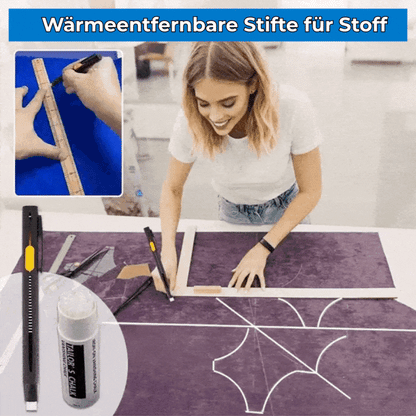 MarkMaster™ - Wärmeaktivierter verschwindender Stoffmarker