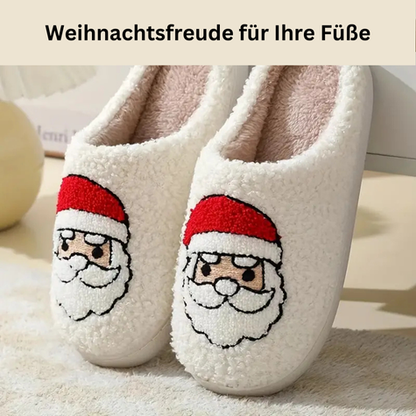 FluffSteps™ - Kuschelige Plüschhausschuhe für warmen Winterkomfort