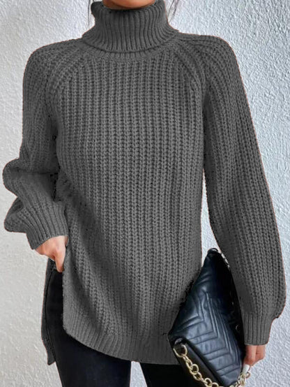 Cordula™ | Rollkragenpullover mit langen Ärmeln