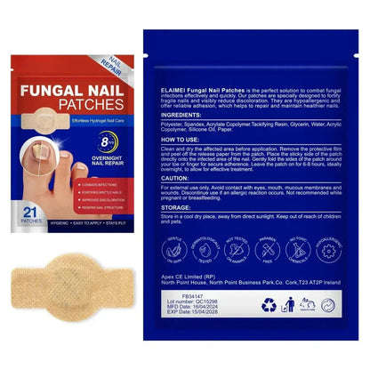 FungiCare™ - Einfach Anzubringende Nagelreparaturpflaster