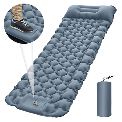 SleepCamp™ | Schnell aufblasbare Matratze mit integriertem Kissen