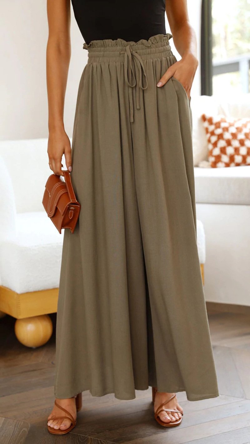 Wide Style™ | Damen Freizeithosen mit weitem Bein