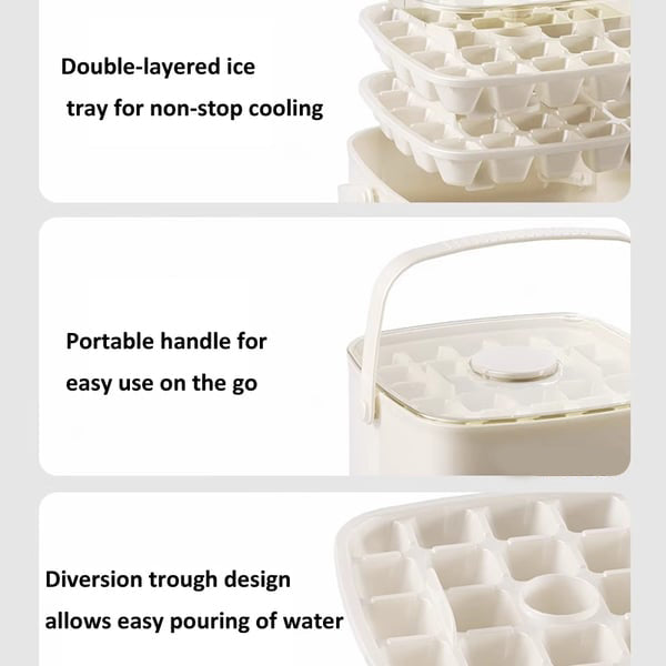 FreezeMaster - Perfekte Eiswürfel ohne Verschütten oder Probleme herstellen
