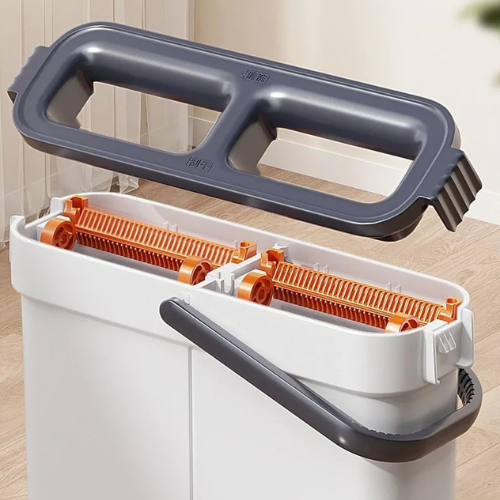 CleanPro 360° Freihändiges Mop- und Wringer-Eimer-Set