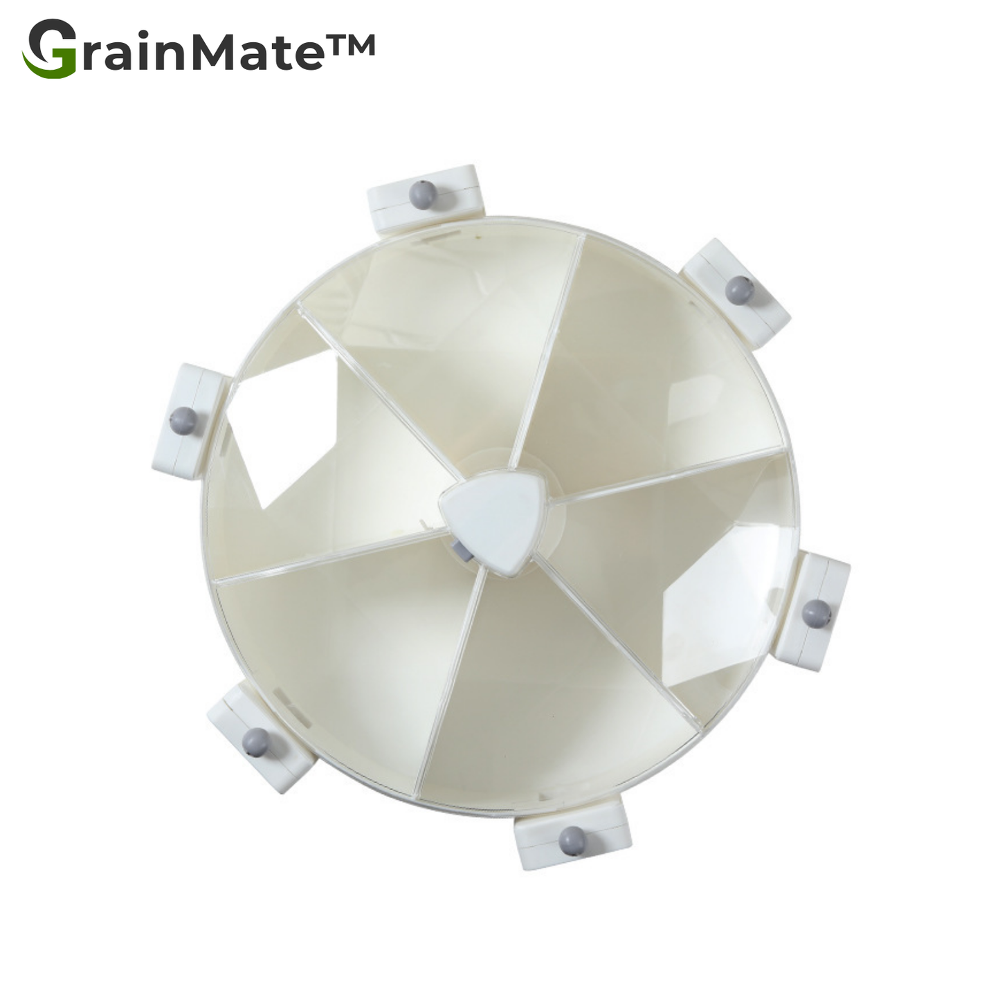 GrainMate™ - Wandmontierter rotierender Getreidespender