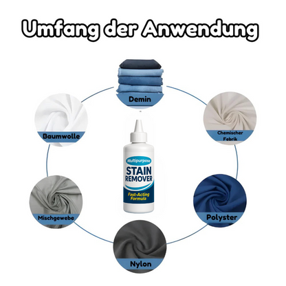Wirksamer natürlicher Fleckenentferner für Kleidung und Stoffe