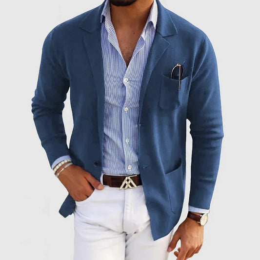 ChillChaser™ | Stilvoller Herrenblazer mit lässigen Knopftaschen und Reverskragen