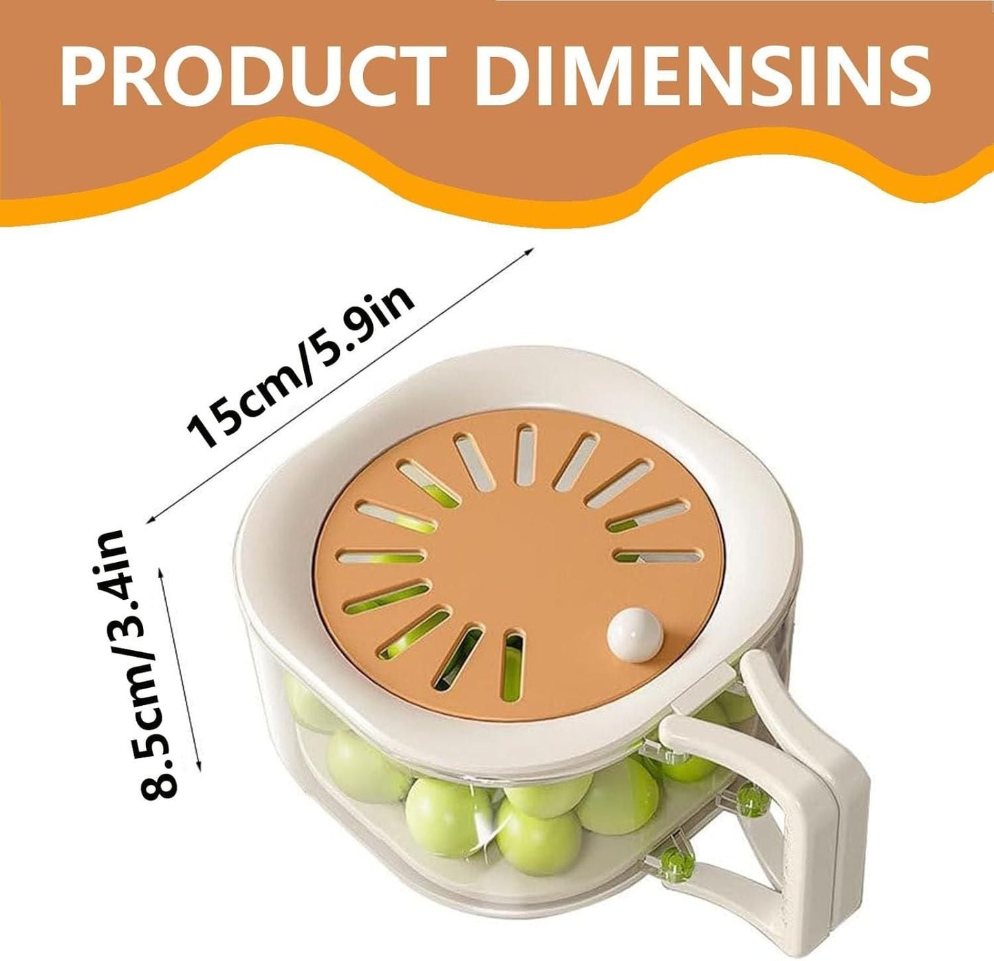 FreshNest™ - Multifunktionaler Abtropfkorb für Obst und Gemüse