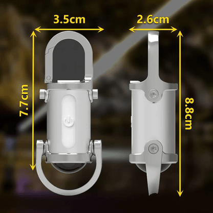 LumiCore™ - Ultrahelle wasserdichte Mini-Schlüsselanhänger-Taschenlampe