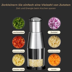 PressChop™ | Mühelos Knoblauch & Co. zerkleinern