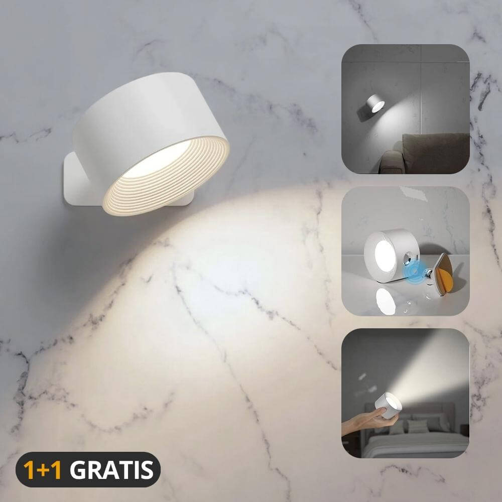 Luno™ | Eindeloze Wandlamp - 1 + 1 GRATIS !