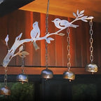 Vogelwindgong zur Verschönerung von Terrasse und Garten