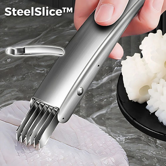 SteelSlice™ - Edelstahl Küchenreibe