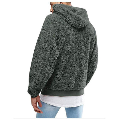 CozyComfort™ - Teddy Gemütlicher Kapuzenpulli für Männer | Weich und warm für den täglichen Gebrauch