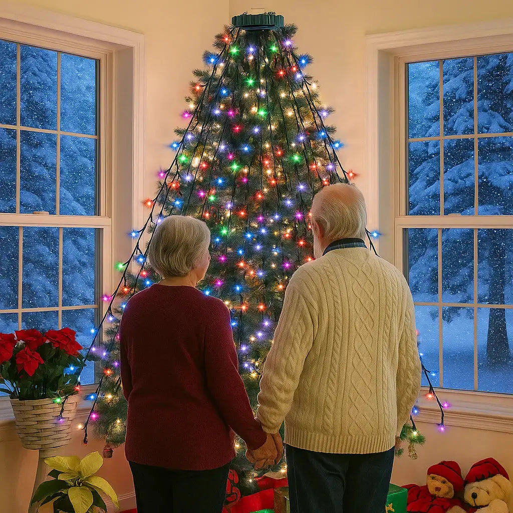 LedDeko™ - Schnellleuchtender Weihnachtsbaum für warme festliche Atmosphäre