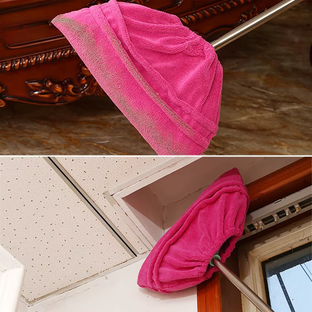 EasySweep™ - Set mit Besenüberzügen aus Korallenfleece