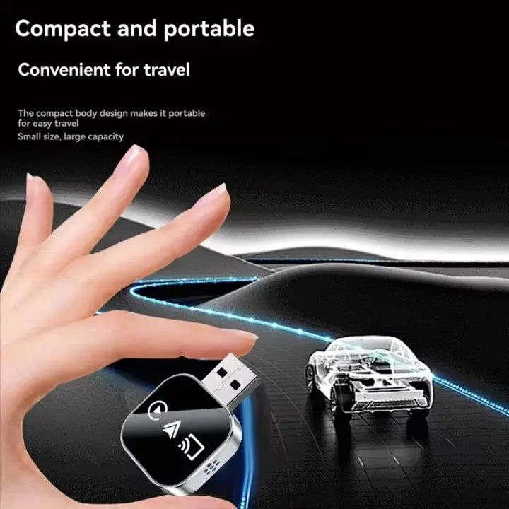 DriveSync™ - Kabelloser CarPlay-Adapter für freihändiges Fahren